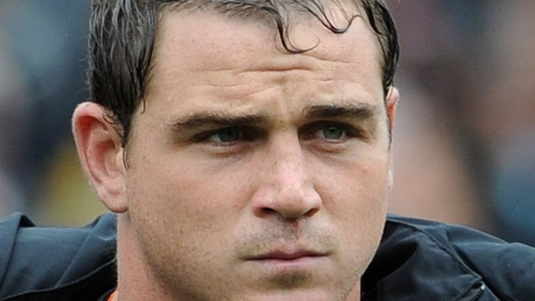 Canada's Aaron Carpenter poses in Wellington on October 2, 2011. Canada will be in prime position to capture a berth for the 2015 Rugby World Cup when they face the United States on Saturday at Toronto.