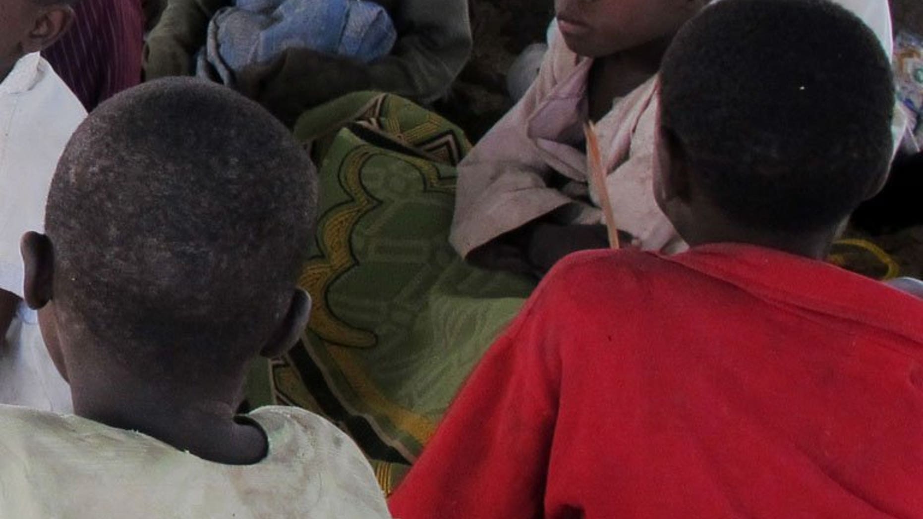 File picture of Nigerian children. Nigerian authorities have rescued 25 children from an illegal orphanage where they were being kept inside a single room and being offered for sale, officials said Friday, the country's latest case of child trafficking.