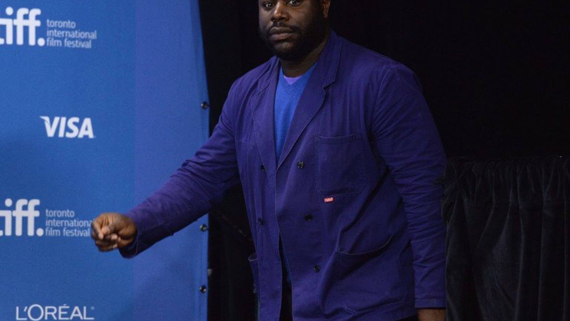 Director Steve McQueen attends a '12 Days A Slave' press conference during the 2013 Toronto International Film Festival on September 7, 2013.