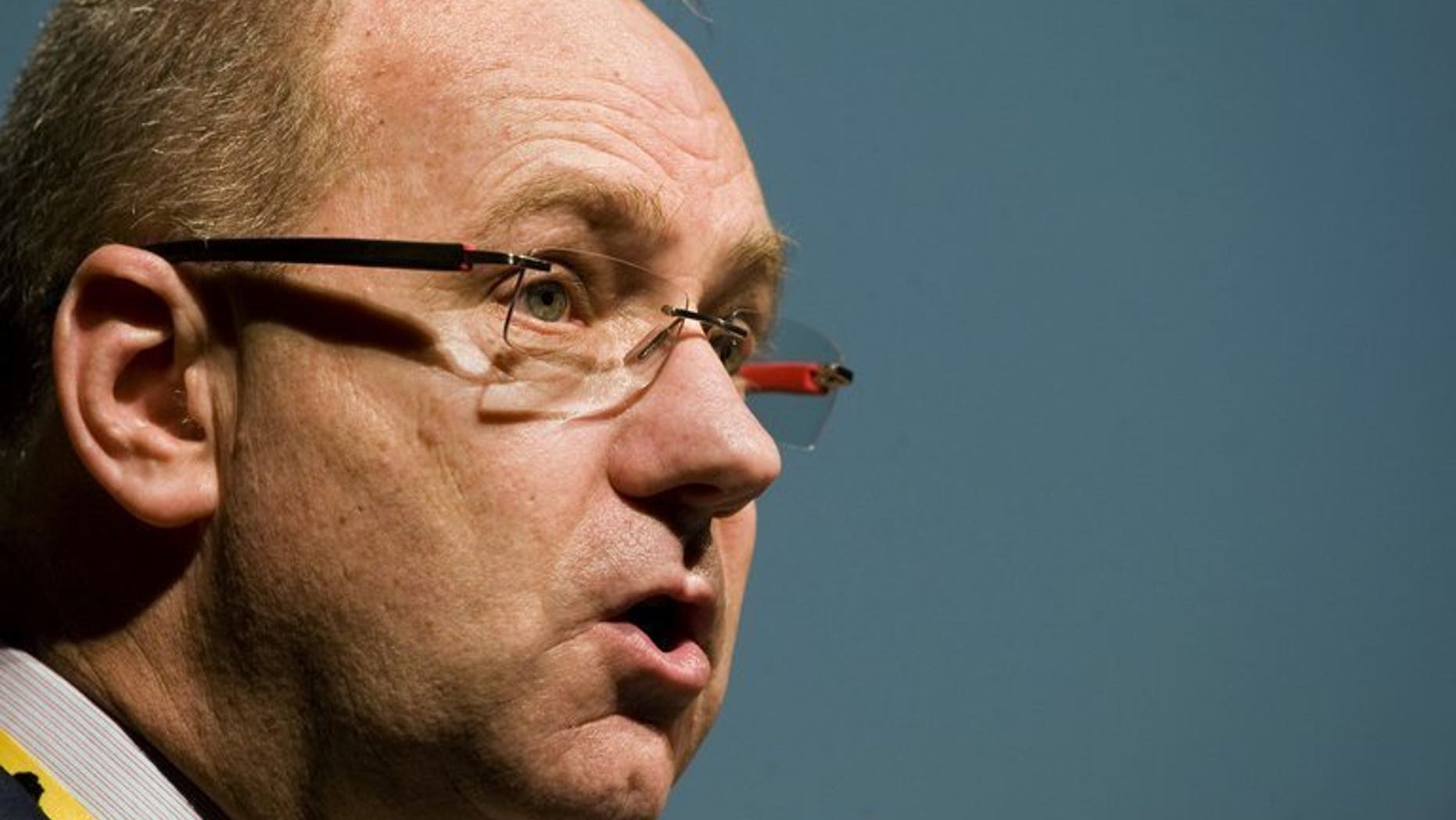 Anglo American CEO Mark Cutifani speaks in Cape Town on February 7, 2012. Mining giant Anglo American said it was pulling out of a copper mine project in Alaska and would pay a $300-million (188-million-pound) "impairment charge" to its US partner.