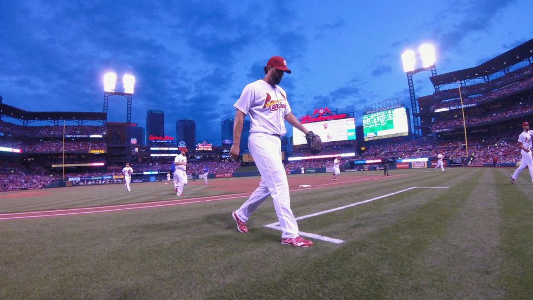 Adam Wainwright, April 2017