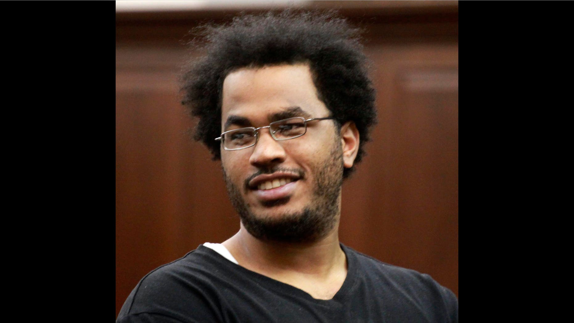 Jose Pimentel during his arraignment at Manhattan criminal court, Nov. 20, 2011, in New York.