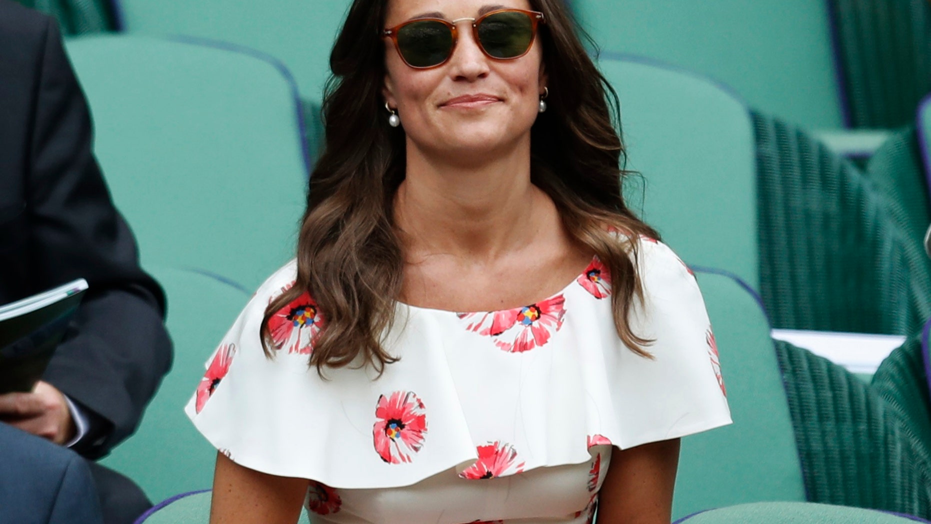 Pippa Middleton at Wimbledon, on the All England Lawn Tennis & Croquet Club in England, on June 27, 2016.
