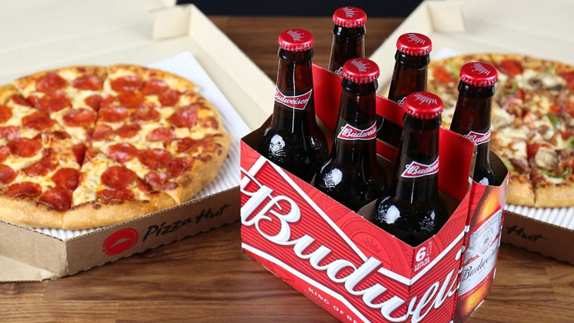 Pizza Hut announced it will be delivering beer and wine to thirsty customers.
