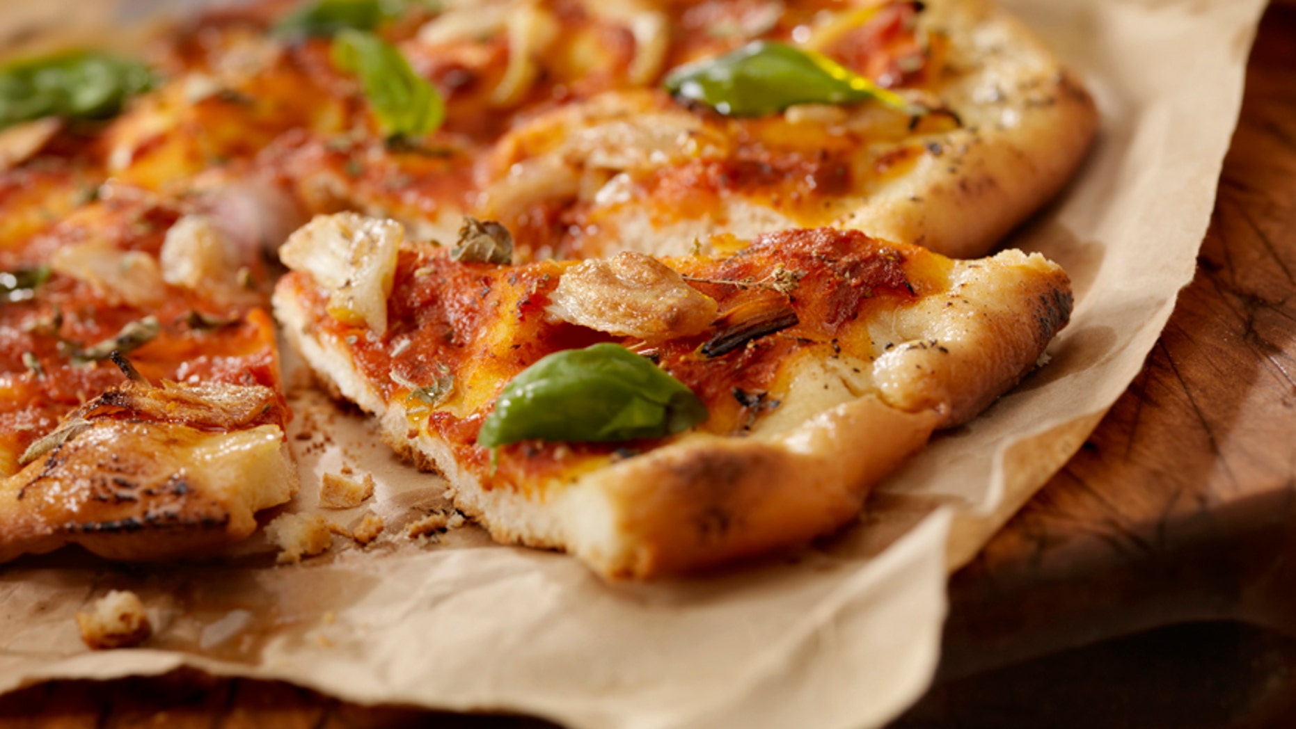 A 30-year-old hiker got stuck in a snowstorm during a free-pizza promotion.