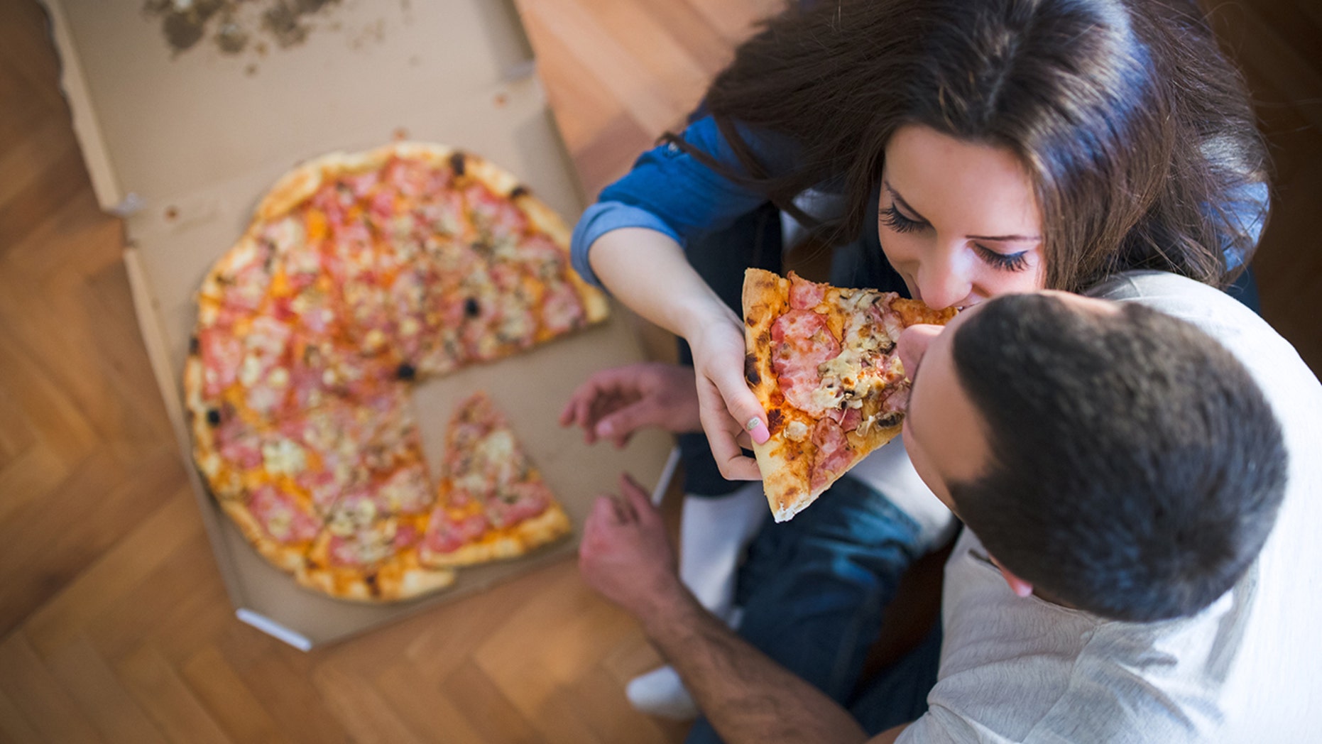 Three out of four Americans say they've put on a little "love weight" since coupling up.