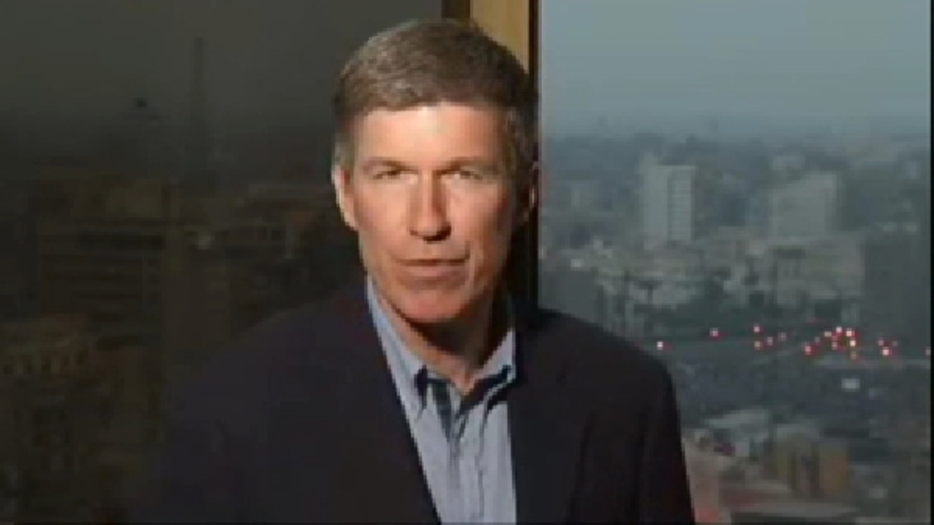 FOX News' Greg Palkot, pictured above, is one of several journalists covering the Egypt crisis who have been attacked or threatened by protesters in Cairo. (FNC)
