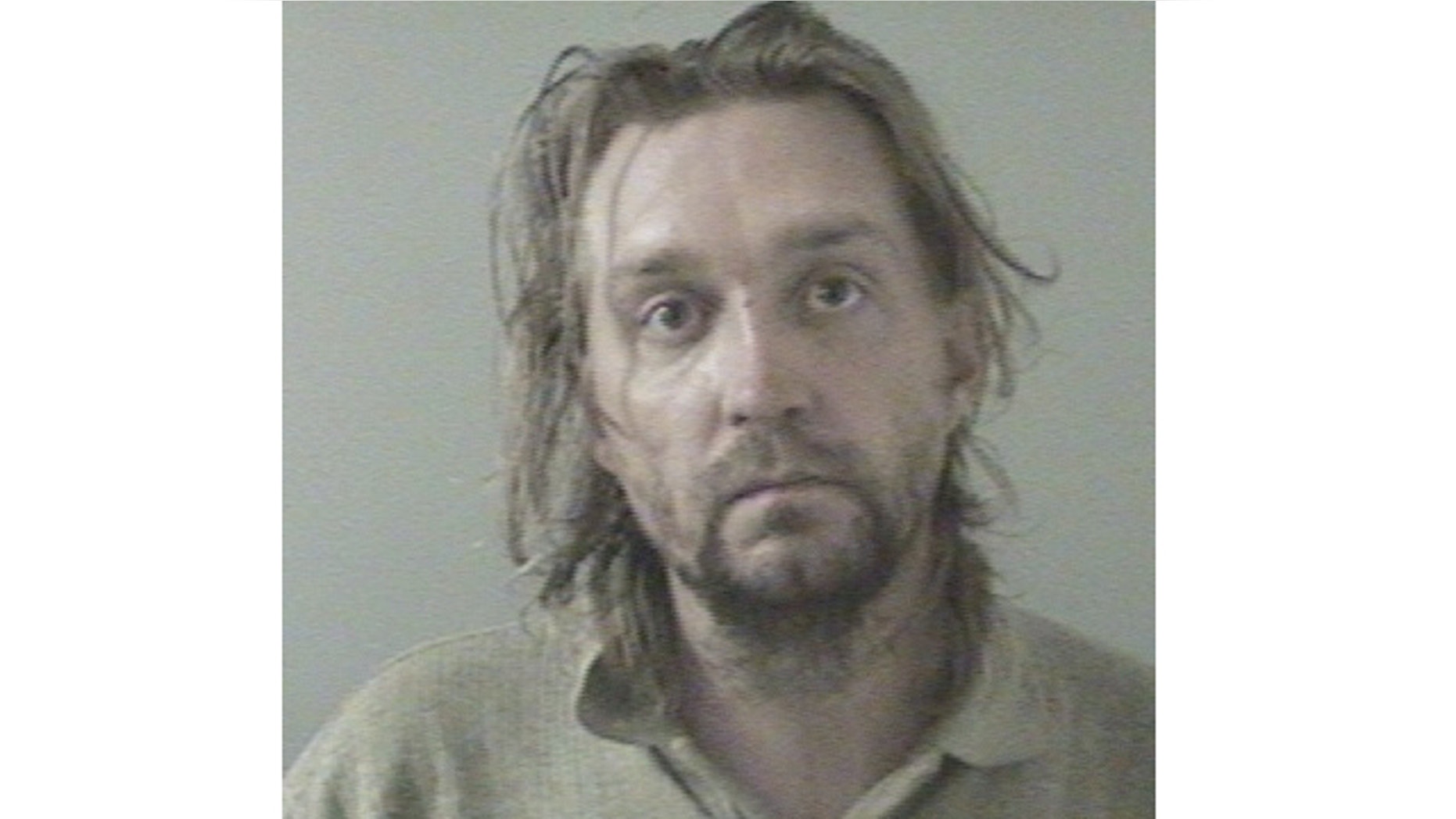 UNDATED: This booking photo shows 42-year-old kidnapping suspect Jason Wryrynen.