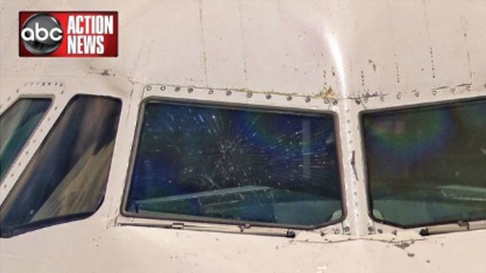 A JetBlue plane made an emergency landing in Fort Lauderdale, Fla. after the cockpit window cracked.