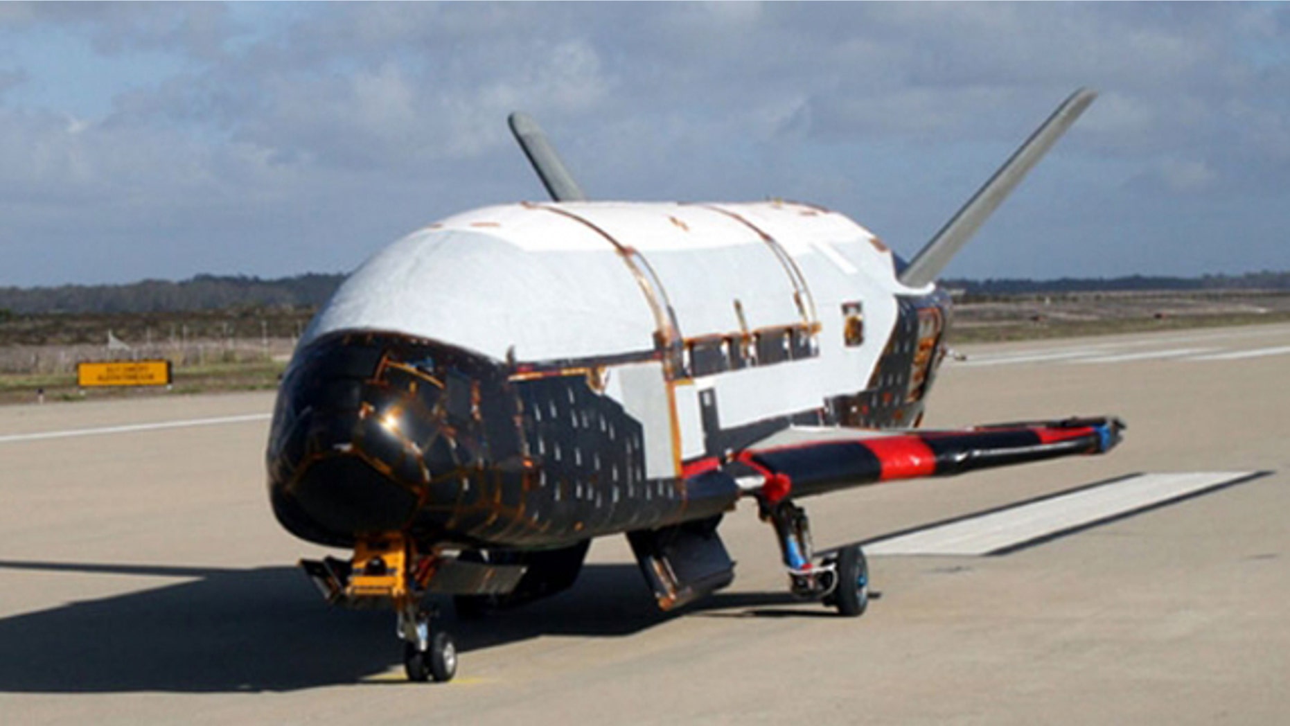An undated image released by the U.S. Air Force showing the X-37B spacecraft.