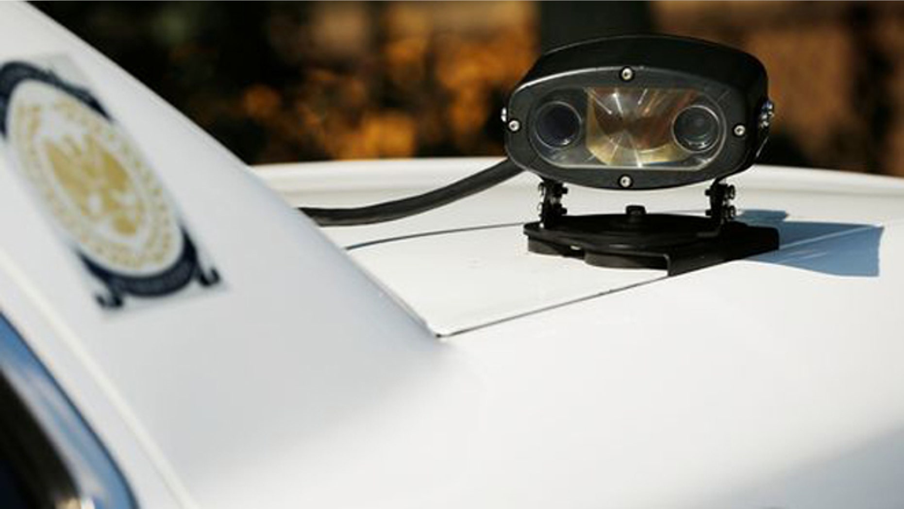 FILE: UNDATED: An Alexandria, Va., police car with a license plate scanner mounted on the trunk.
