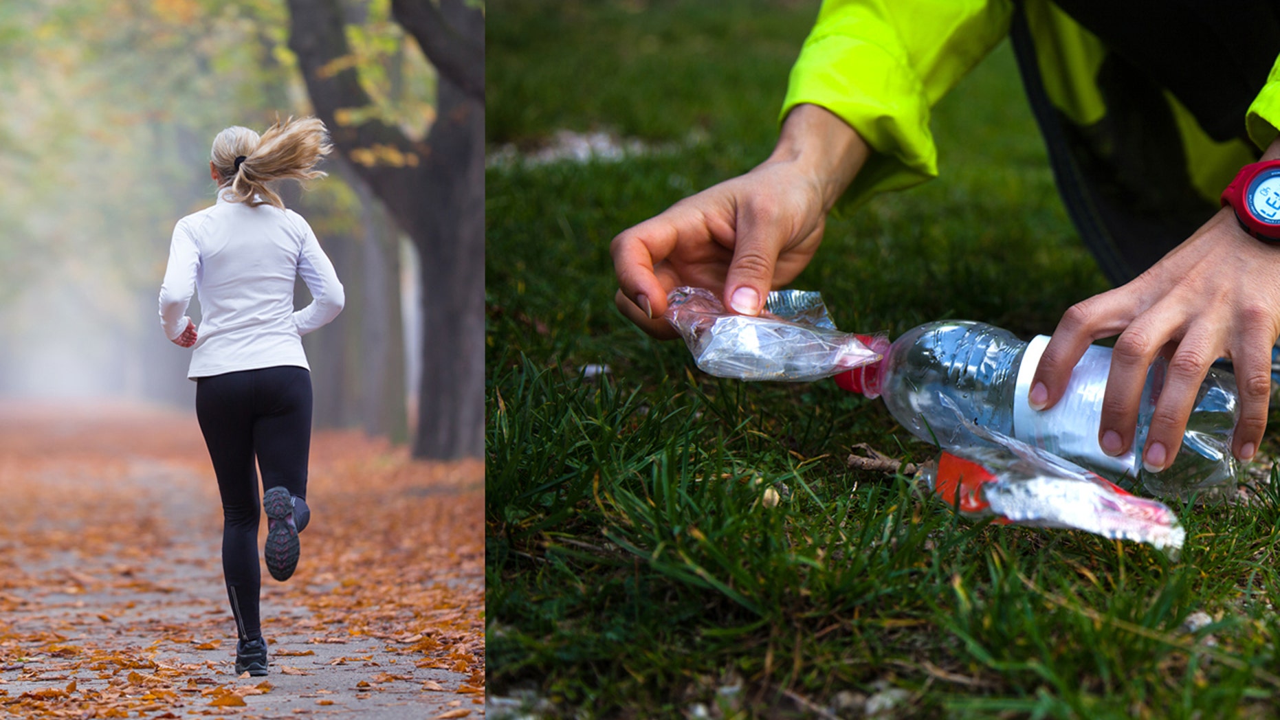 A new fitness trend involves jogging and cleaning up trash for a full-body workout.