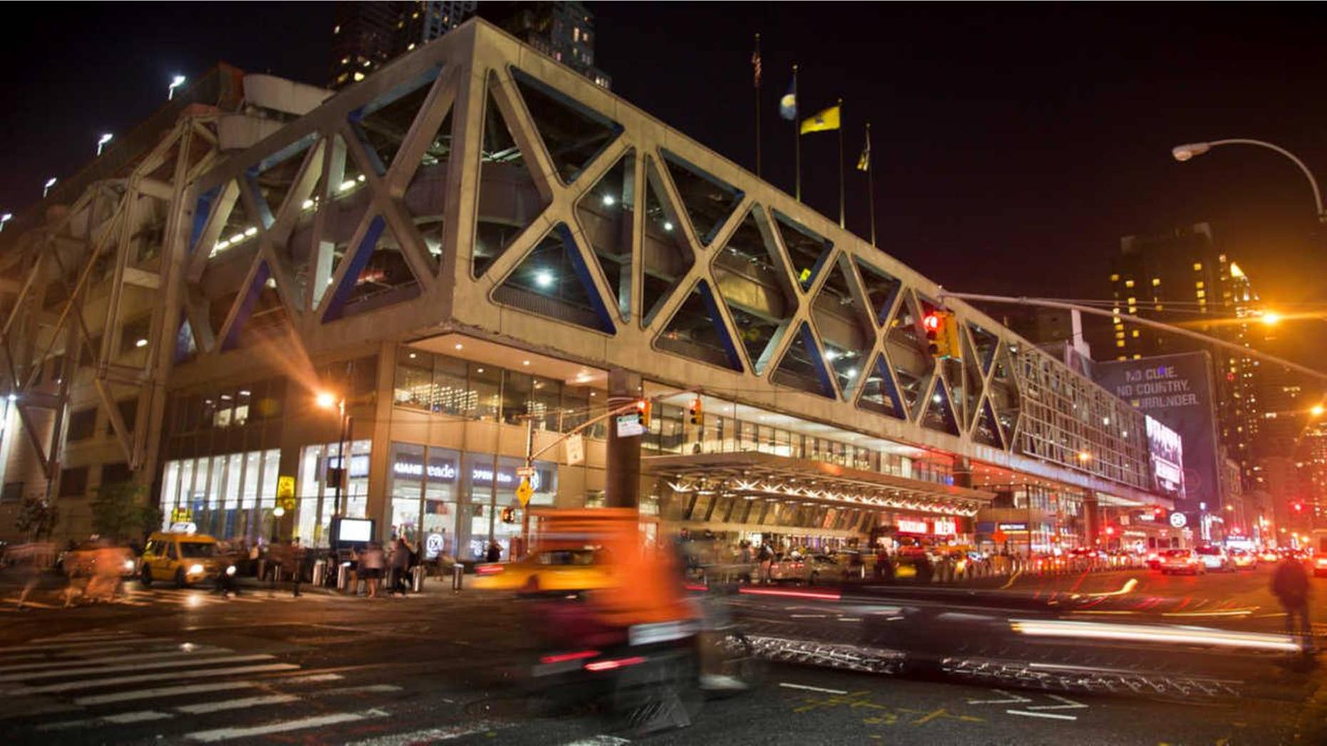 New York's Port Authority Bus Terminal.