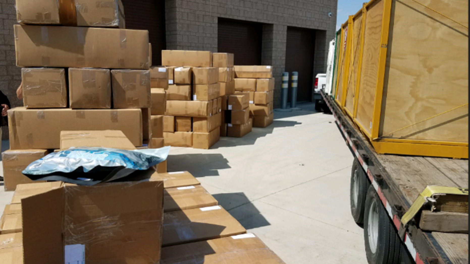 Officials with the Wyoming Highway Patrol seized more than $7 million worth of marijuana during a traffic stop on Wednesday.