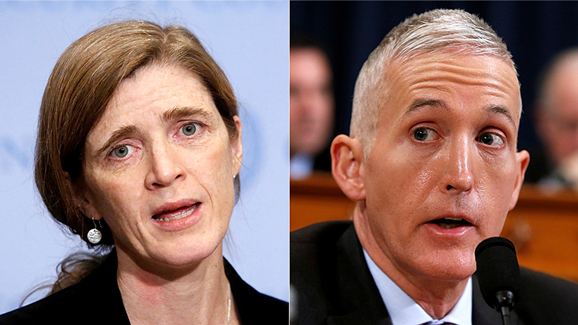 President Obama’s ambassador to the United Nations has testified that others made so-called unmasking requests in her name, House Oversight Committee Chairman Trey Gowdy said Tuesday.