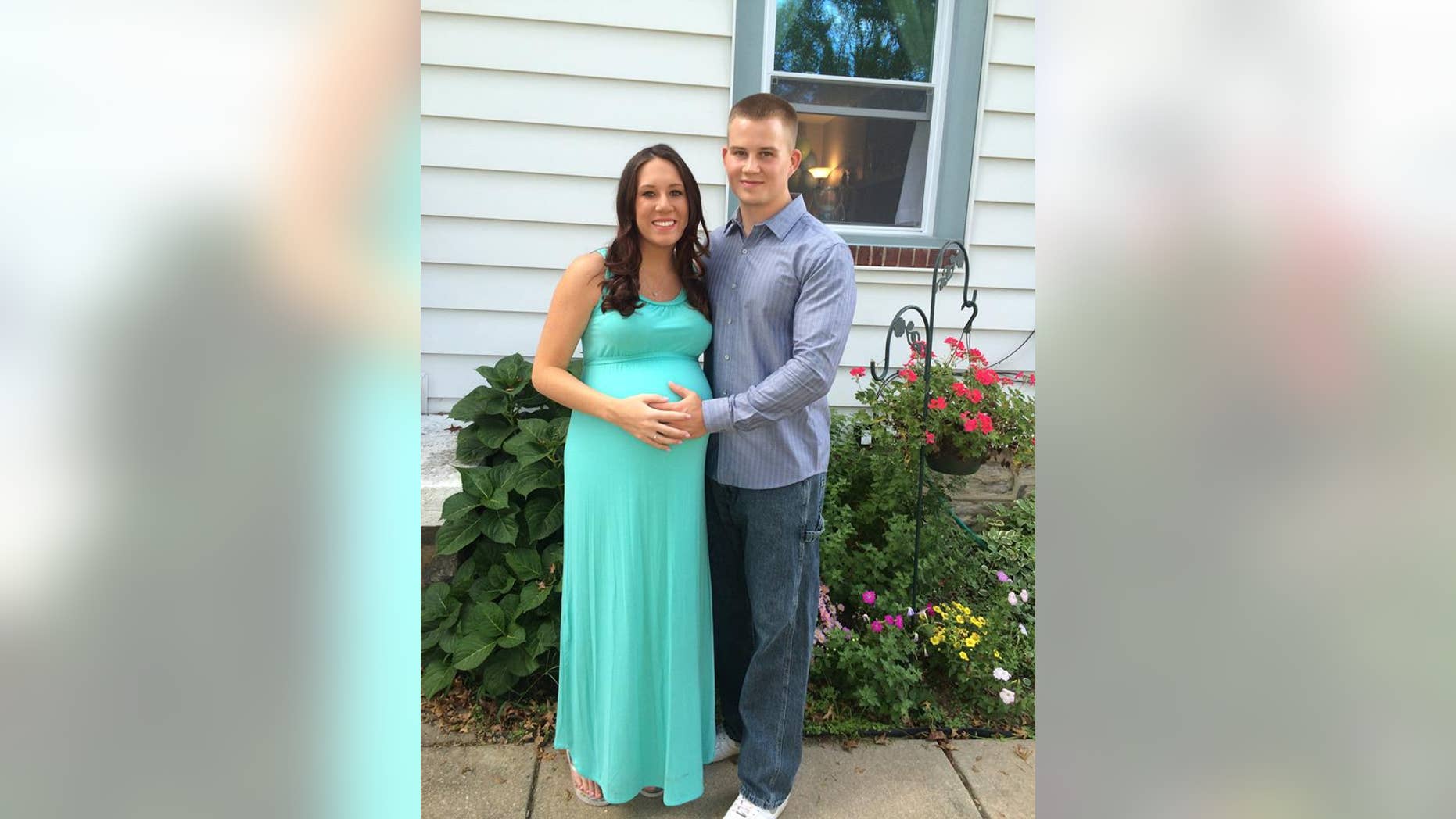 This photo, posted September 8, shows Jenna and Dan Haley.