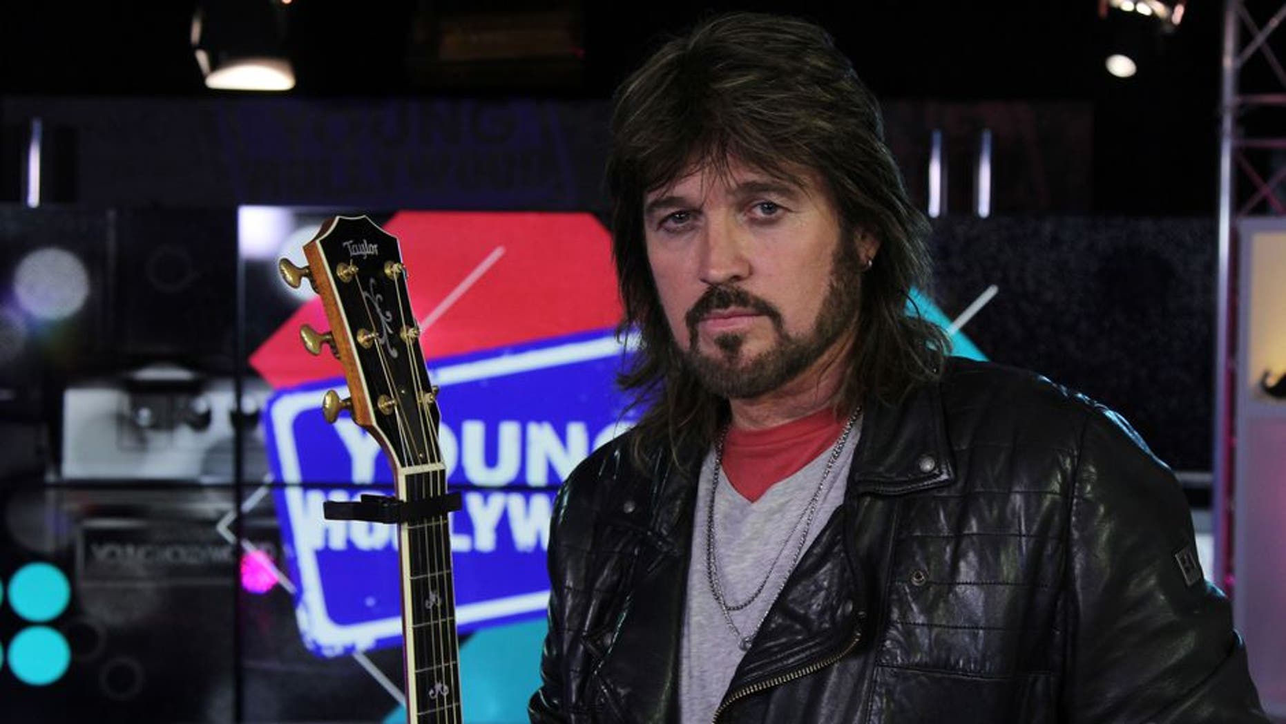 LOS ANGELES, CA - May 8: (EXCLUSIVE COVERAGE) Billy Ray Cyrus visits the Young Hollywood Studio on May 8, 2017 in Los Angeles, California. (Photo by David Mendez/Young Hollywood/Getty Images)