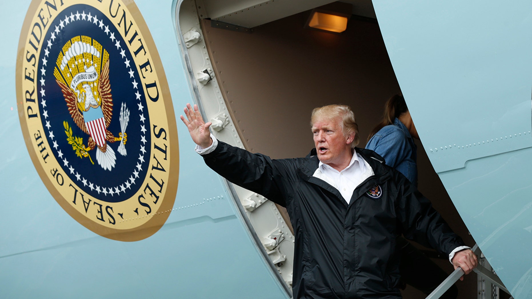 President Trump's vacation property damaged after Hurricane Irma.