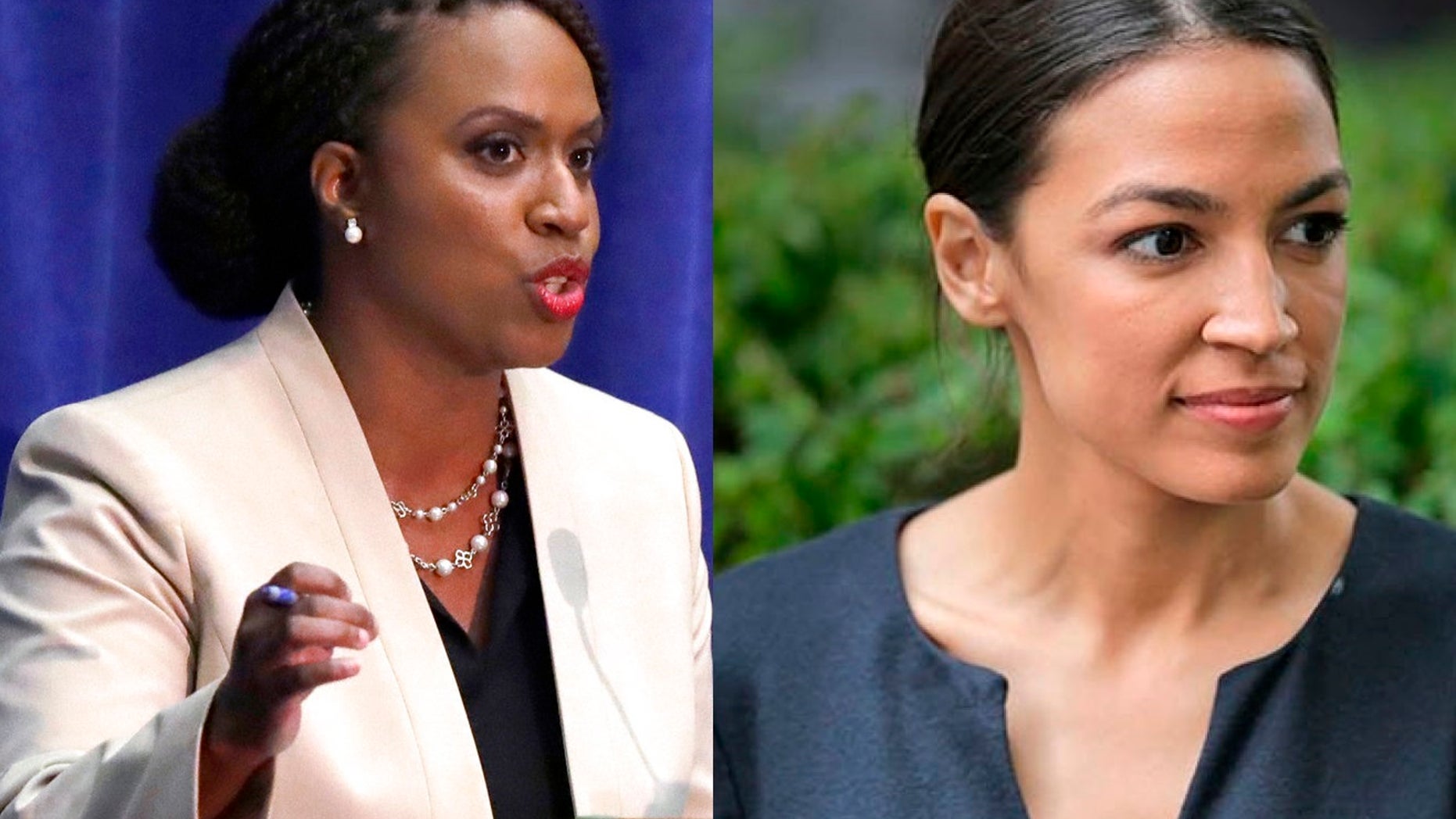 Boston City Councilor Ayanna Pressley, who has the backing of Alexandria Ocasio-Cortez, faces an uphill battle in Tuesday's primaries.