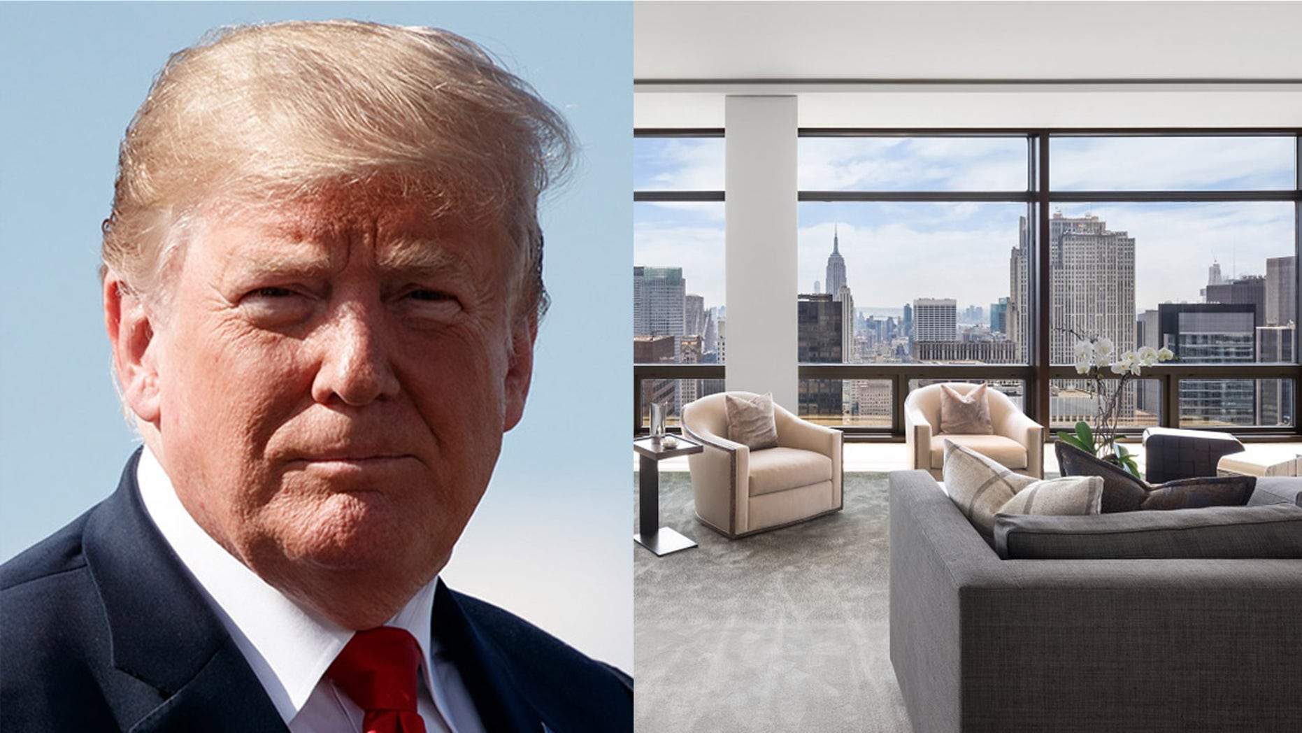 The sale could prove to be a "huge security headache" as it directly adjoins with President Trump’s apartment.