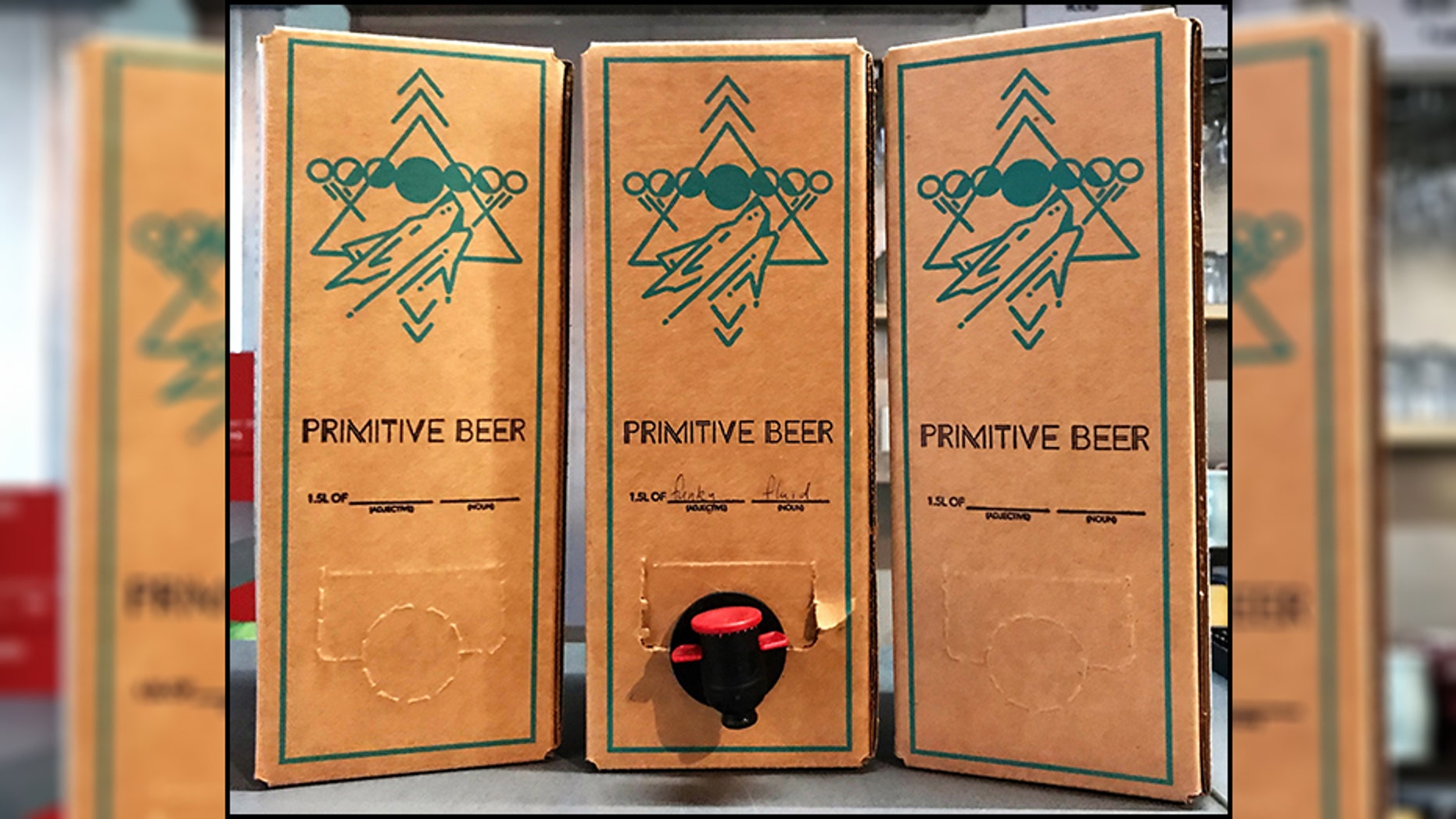 A new taproom in Colorado plans to sell their flat Belgian-style ale in boxes.