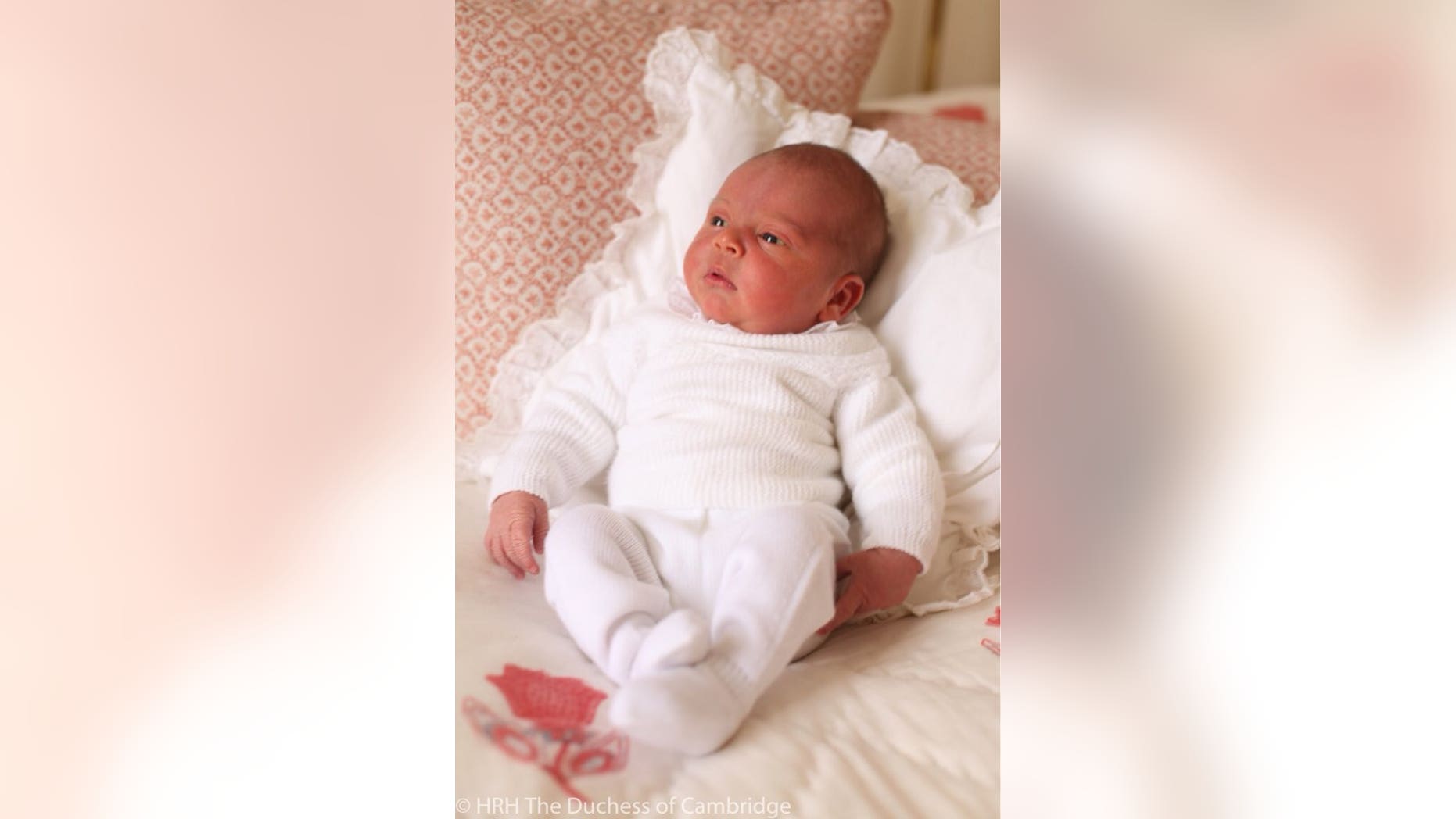 Kensington Palace released new photos on Saturday on newborn Prince Louis.