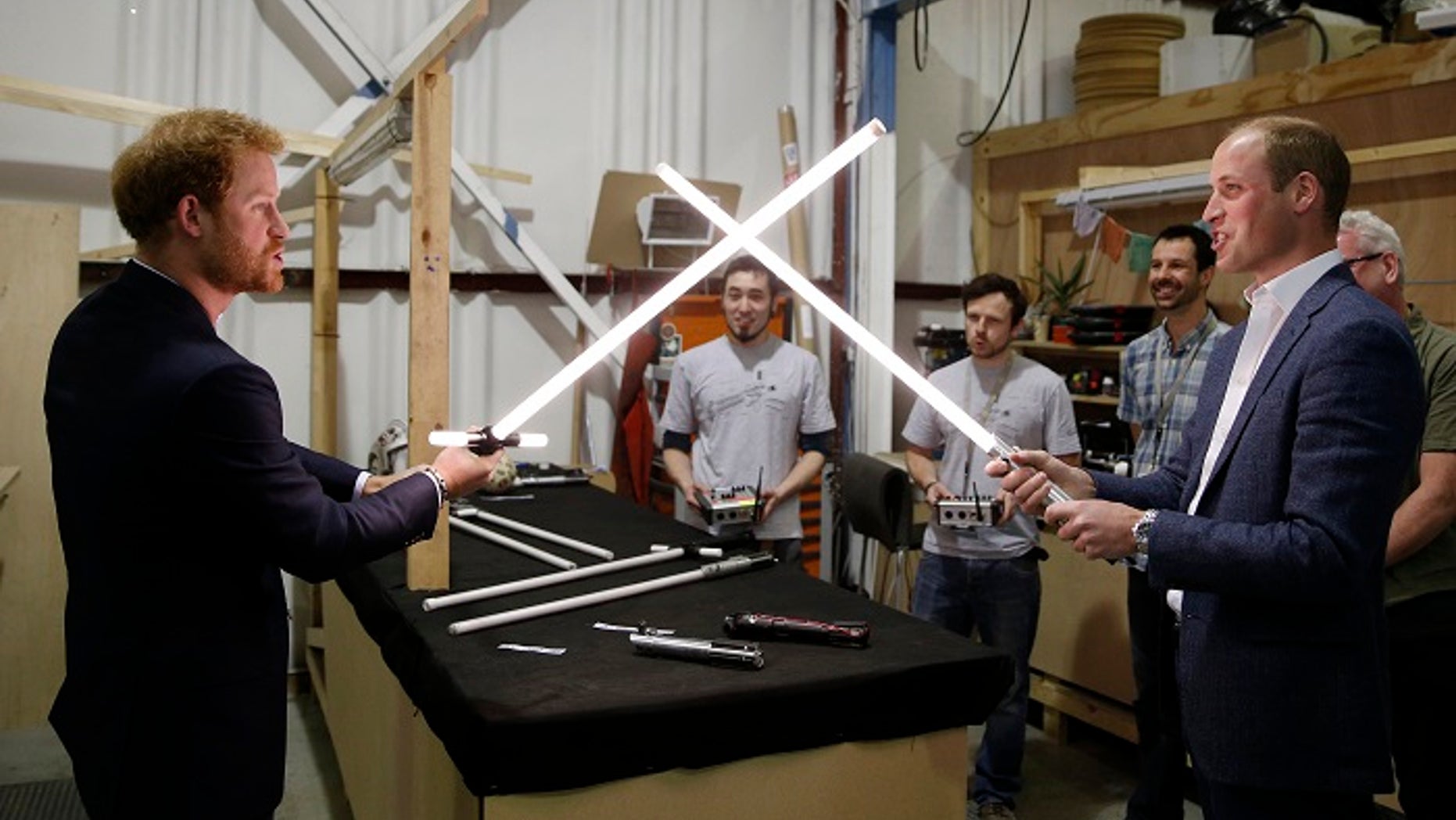 Prince William and Prince Harry were rumored to play Stormtroopers in the upcoming ‘Star Wars’ film.