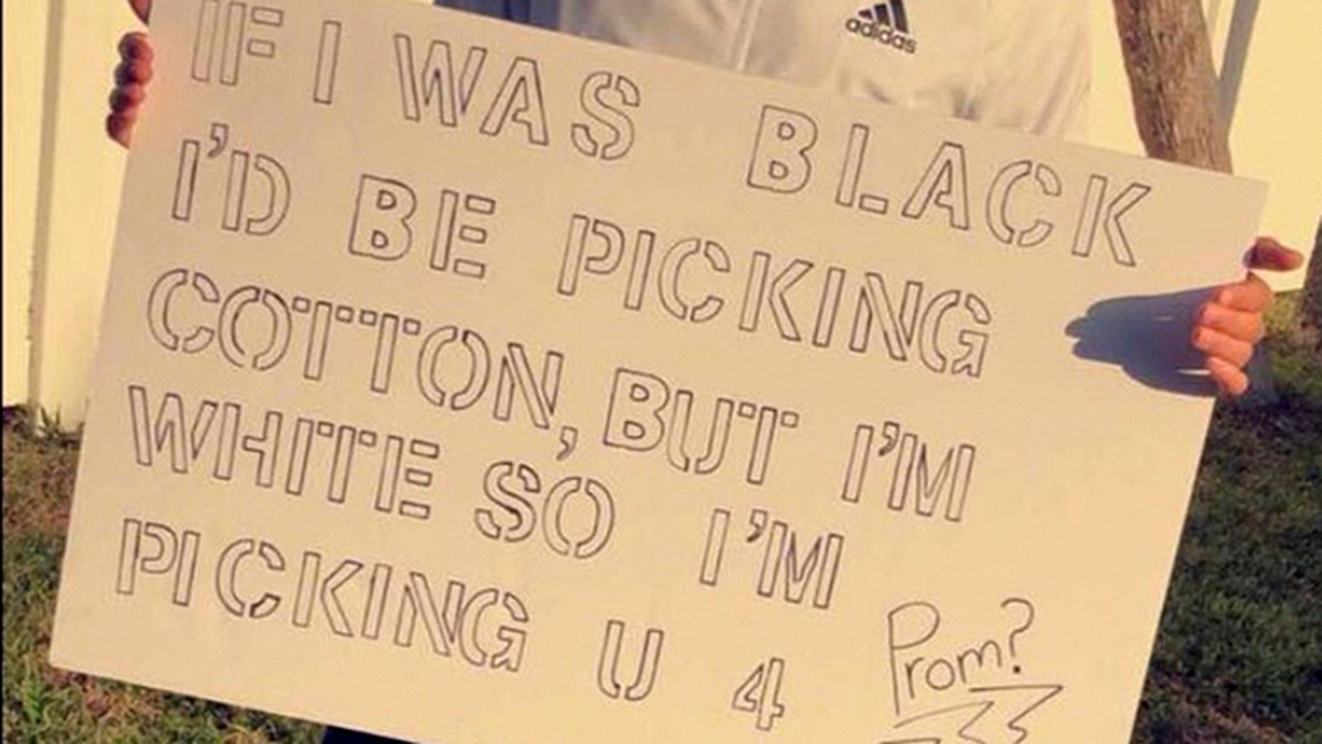 A Florida school district is investigating a student's "promposal" that many found racist and offensive.