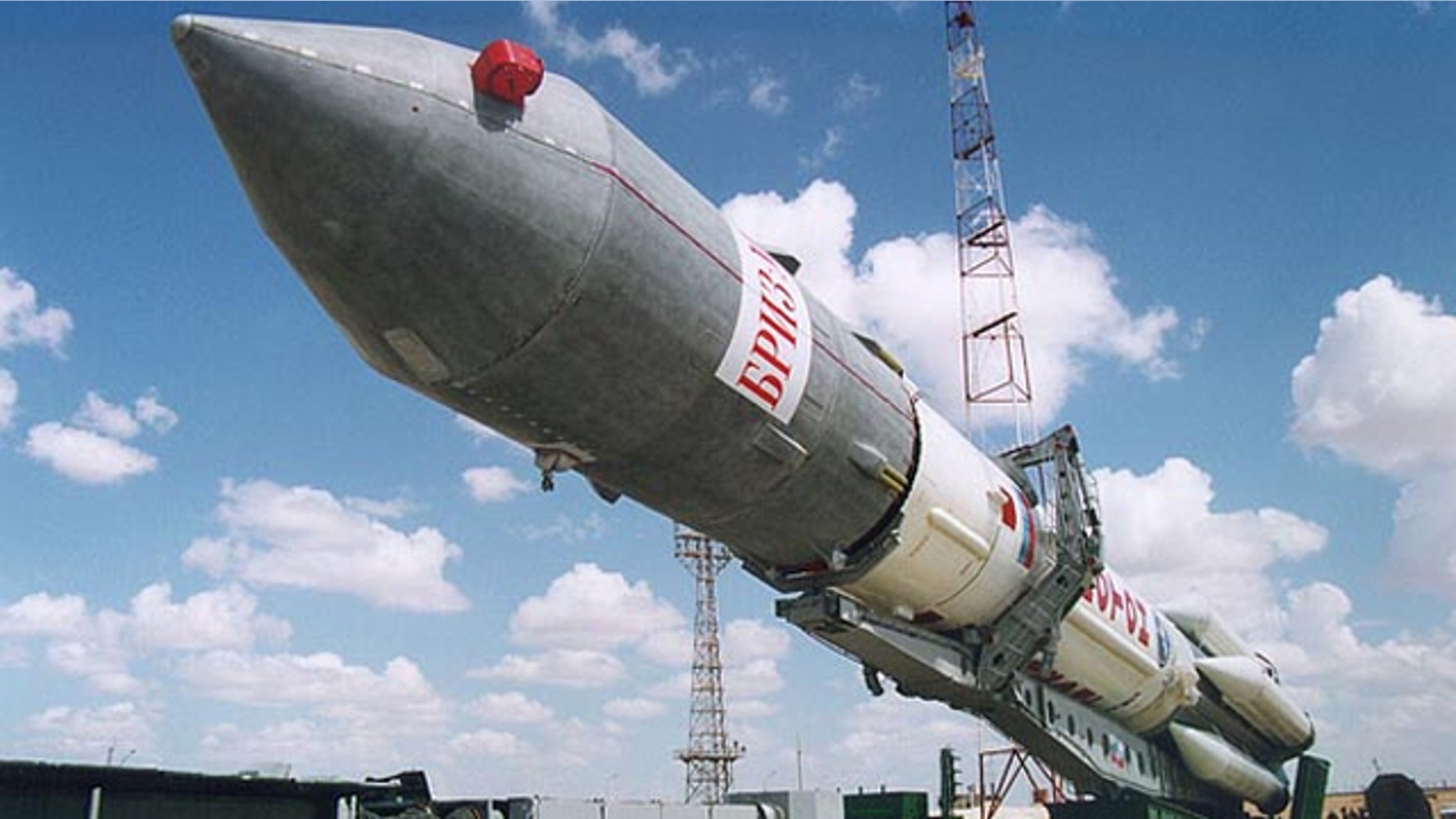 The Proton-M is a Russian carrier rocket used to deliver large payloads, such as satellites, into orbit.