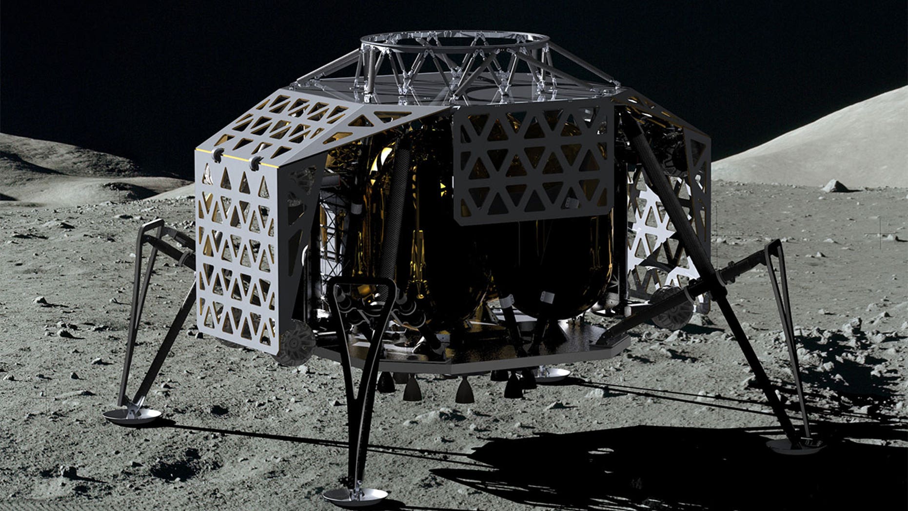 PTScientists' Autonomous Landing and Navigation Module, or ALINA, lunar lander.