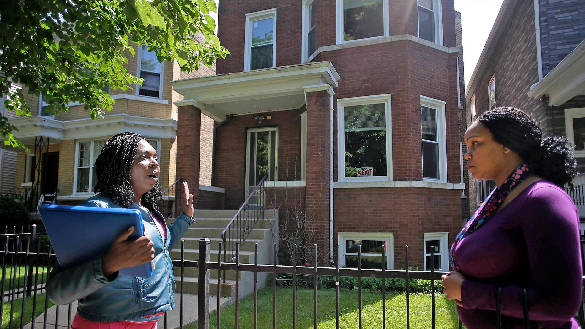 Section 8 housing in the Logan Square neighborhood of Chicago, Illinois