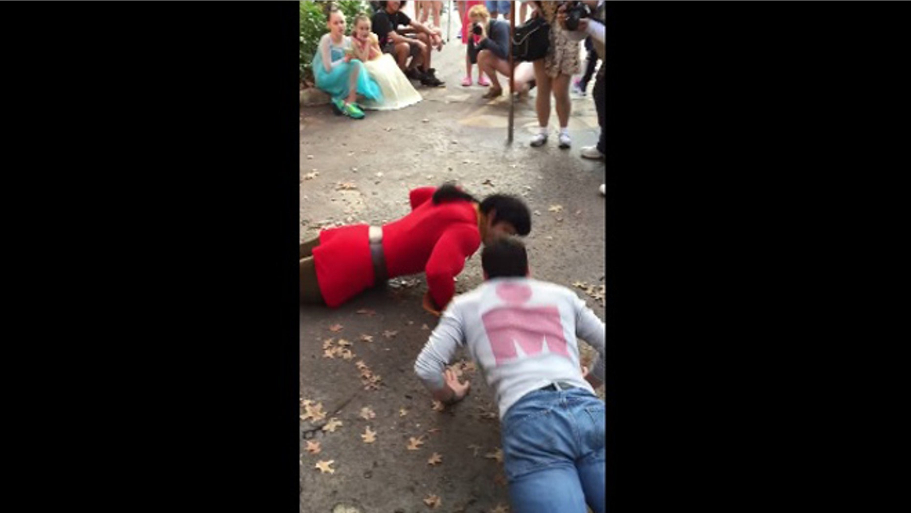 Ever wondered what happens when you challenge Gaston to workout?