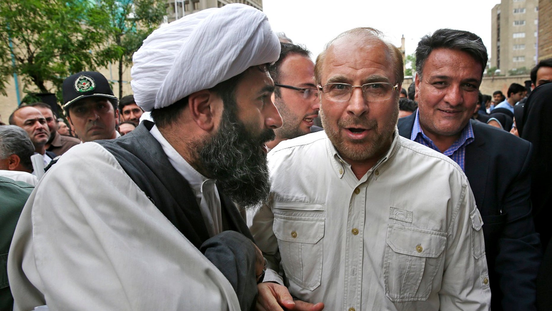 Tehran mayor Mohammad Bagher Qalibaf threw his support behind conservative Ebrahim Raisi for Iran’s presidential election. The election is set to take place this Friday, May 19, 2017. Raisi is challenging Iranian President Hassan Rouhani.