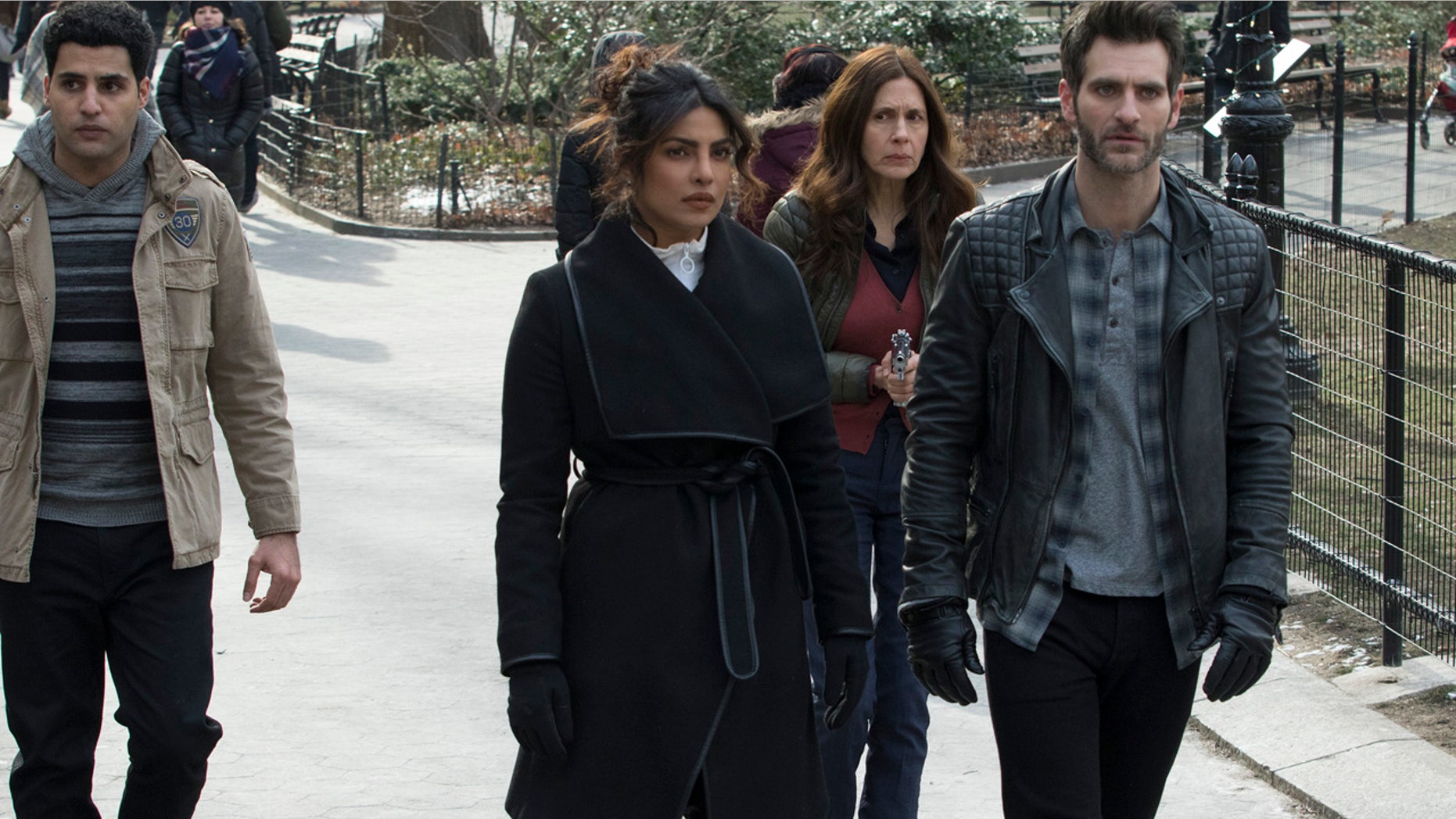 Priyanka Chopra and her cast mates sparked online backlash after a recent epsiode of "Quantico" that involved Indian nationalists in a terrorist plot.