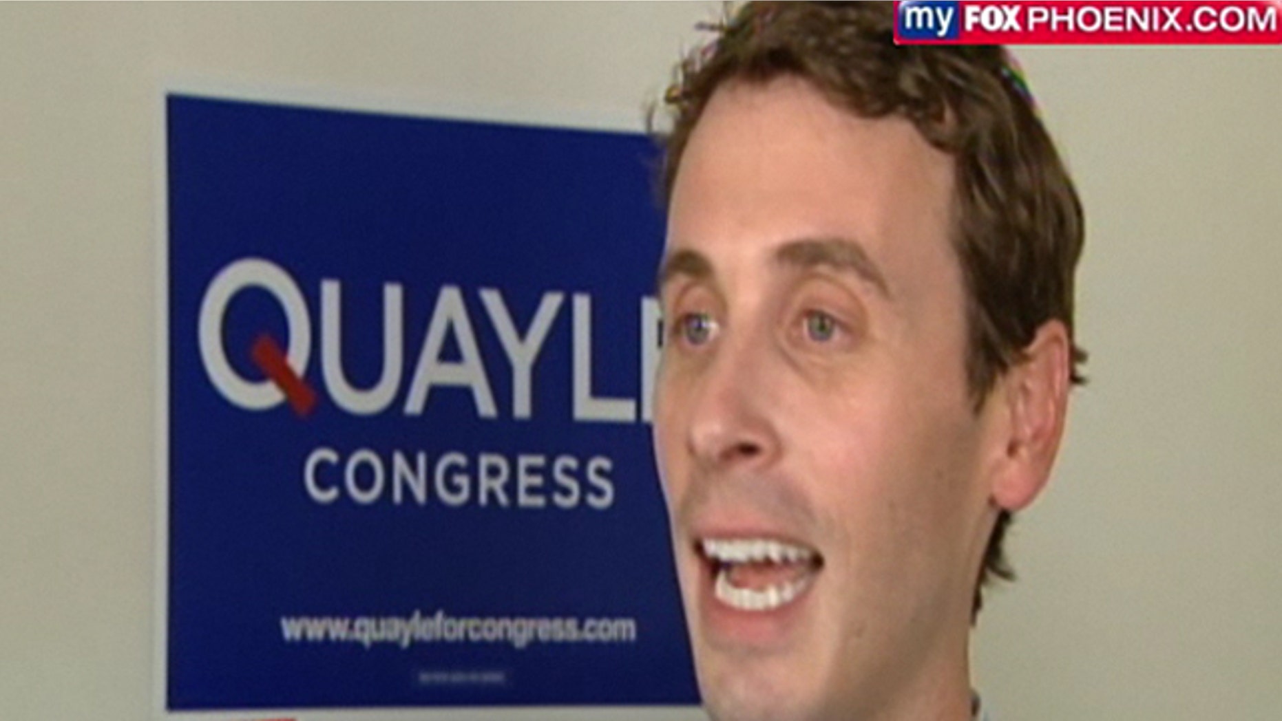 Shown here is U.S. House candidate Ben Quayle. (MyFoxPhoenix)