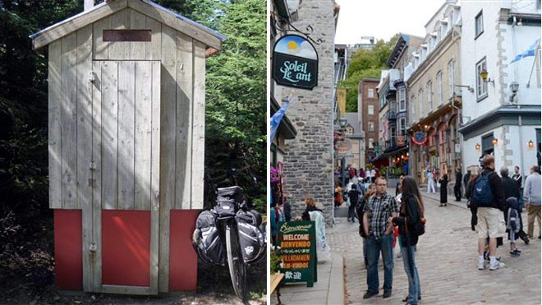 Aug. 13, 2013: Quebec City is the starting point for many cyclists traveling east along the St. Lawrence River through quiet villages overlooking sweeping river vistas.