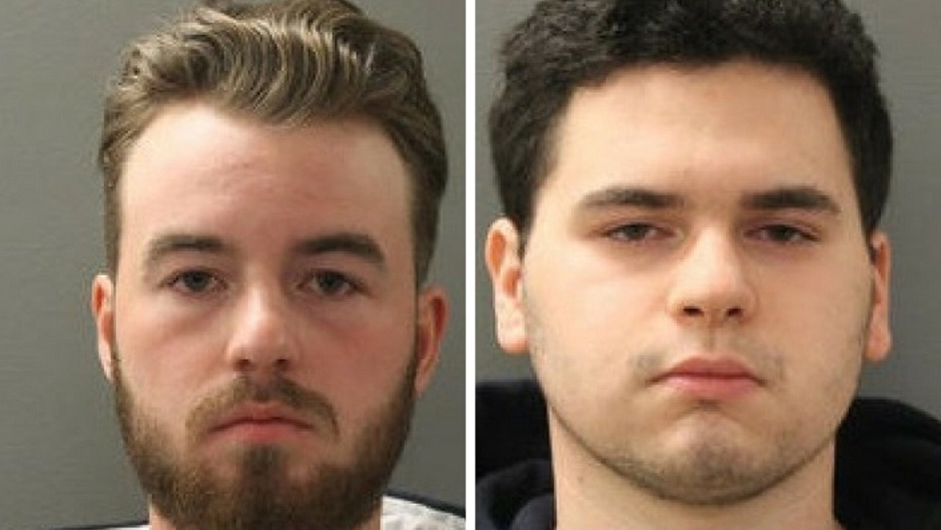 Bernhard Wright and Carmelo Fazzolari have been charged with arson after setting fires in dorms at Quinnipiac University.