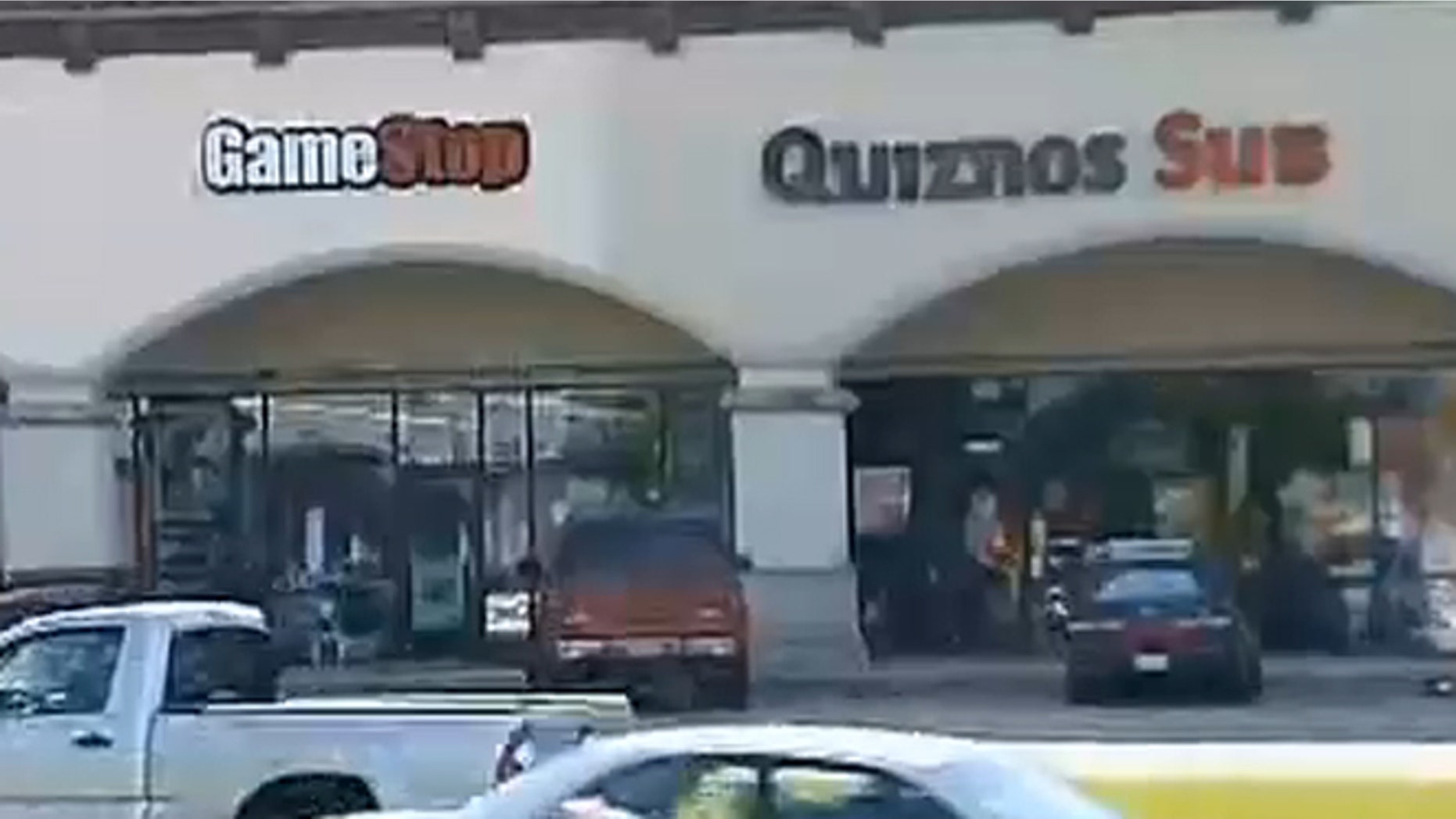 A Marine veteran taking in lunch break fatally shot a suspected robber Thursday at a video game store in Houston.