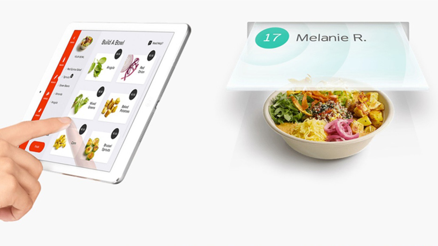 Eatsa features an all vegetarian menu with protein packed ingredients like quinoa.