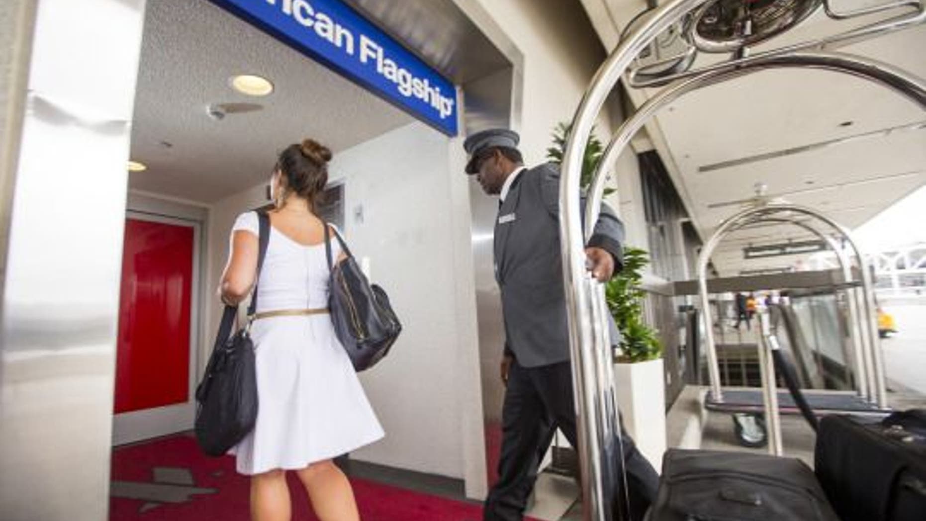 High-end flyers discretely use a dedicated, red-carpeted entrance at LAX.