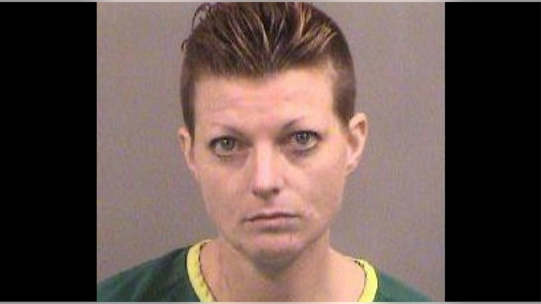 Rachael Hilyard, 35, is accused of killing her ex-boyfriend's grandmother on Sunday. (Sedgwick County Jail)