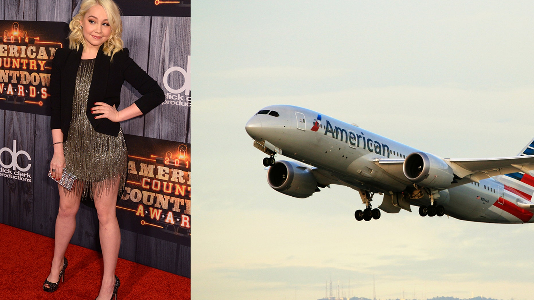 RaeLynn claimed she was repeatedly harassed by an American Airlines flight attendant for flying with her 85-pound service dog.