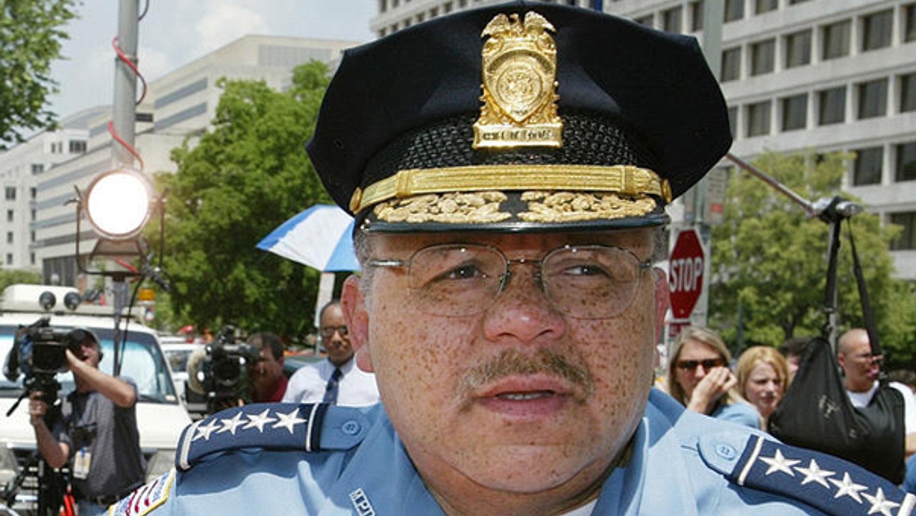 Charles Ramsey is shown here in this 2002 file photo when he was D.C. chief of police. (AP Photo)