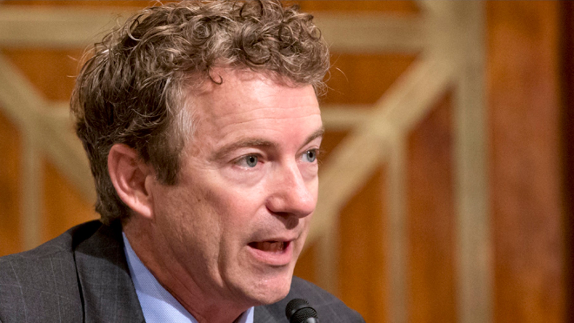 Nov. 6, 2013: Sen. Rand Paul, R-Ky., speaks on Capitol Hill in Washington.