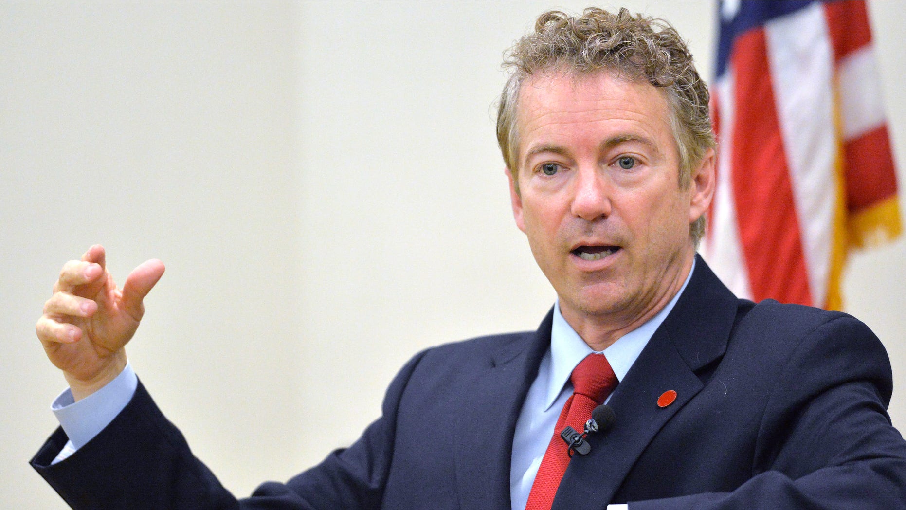 Nov. 21, 2014: Kentucky Senator Rand Paul speaks to the Chase Federalist Society at Northern Kentucky University