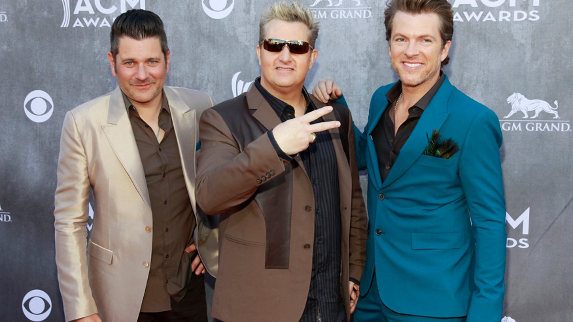 (L-R) Jay DeMarcus, Gary LeVox and Joe Don Rooney of the group Rascal Flatts brought in a cool $27 million this year.