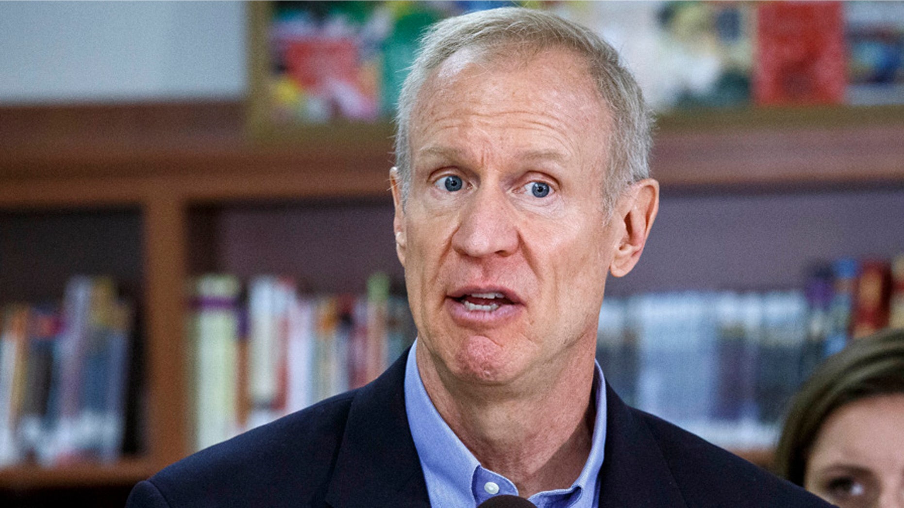 Illinois Gov. Bruce Rauner, shown in this Aug. 30, 2017 file photo, is facing a backlash for expanding taxpayer-funded abortions.