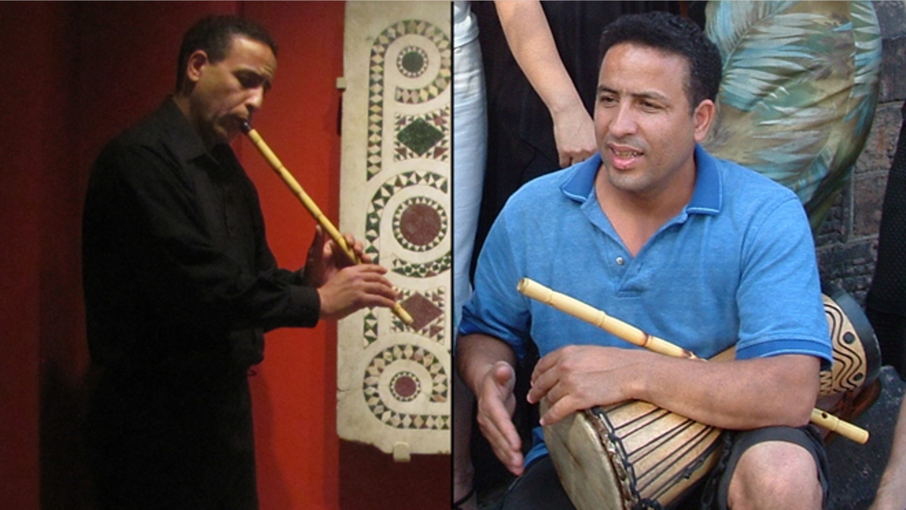 Shown here is musician Boujemaa Razgui.
