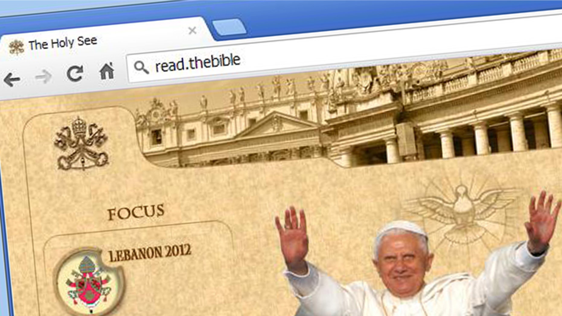 Could the Vatican control the .bible domain name?