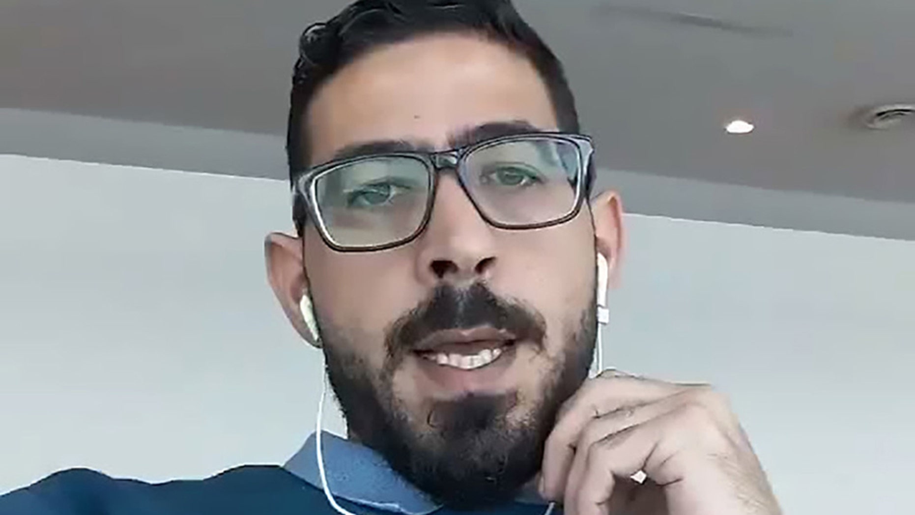 Hassan al-Kontar has been stuck in limbo at Kuala Lumpur International Airport since March 7, when he was sent back to Malaysia after trying to enter Cambodia.